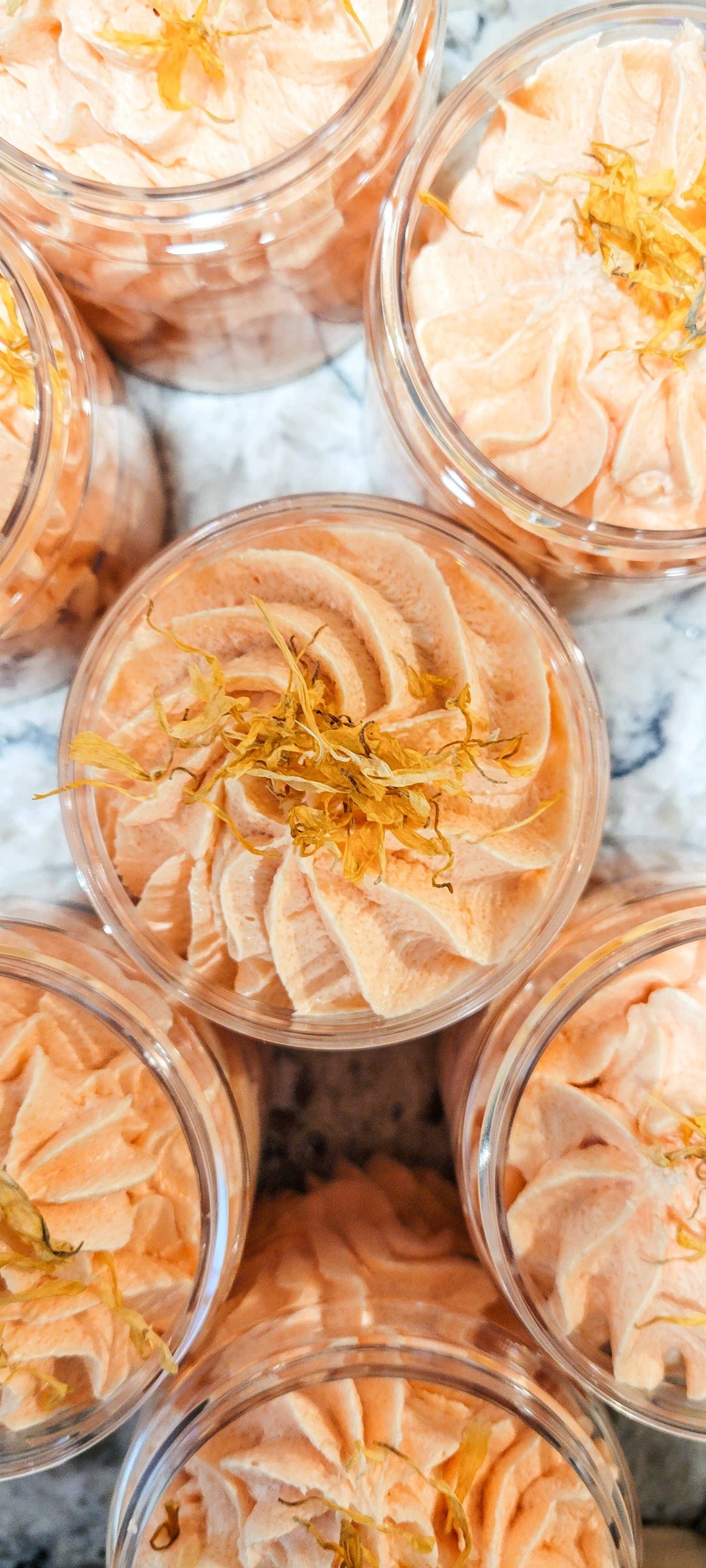 Gardenia Peach Whipped Soap + Scrub