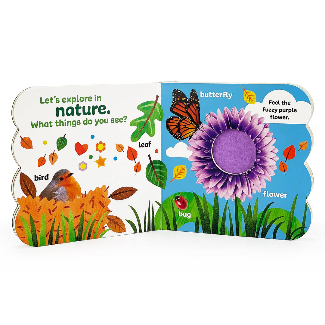 Touch and Feel First Words Interactive Board Book