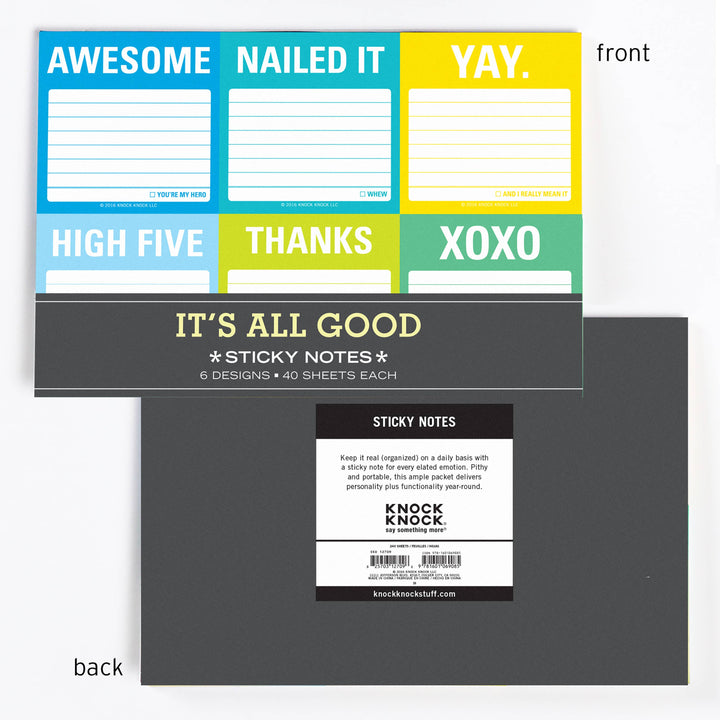It's All Good Sticky Note Packet