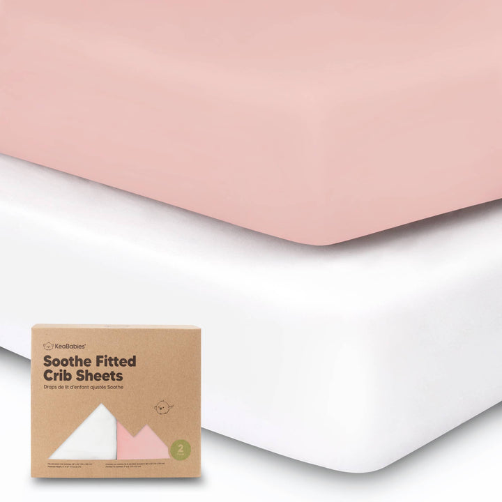 2-pack Organic Cotton Fitted Crib Sheet