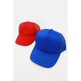 Kids Classic Foam Solid Trucker Hat