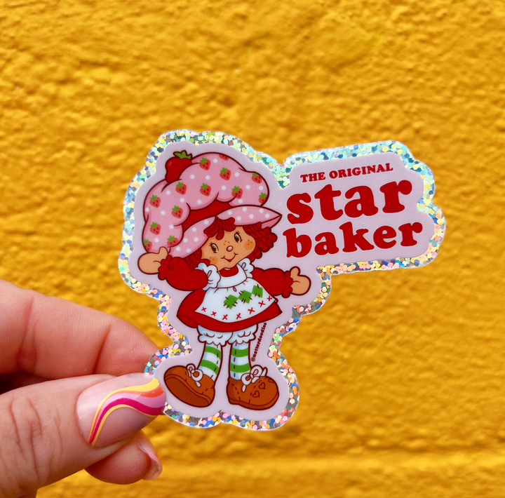 Strawberry Shortcake Original Star Baker Nostalgia Sticker