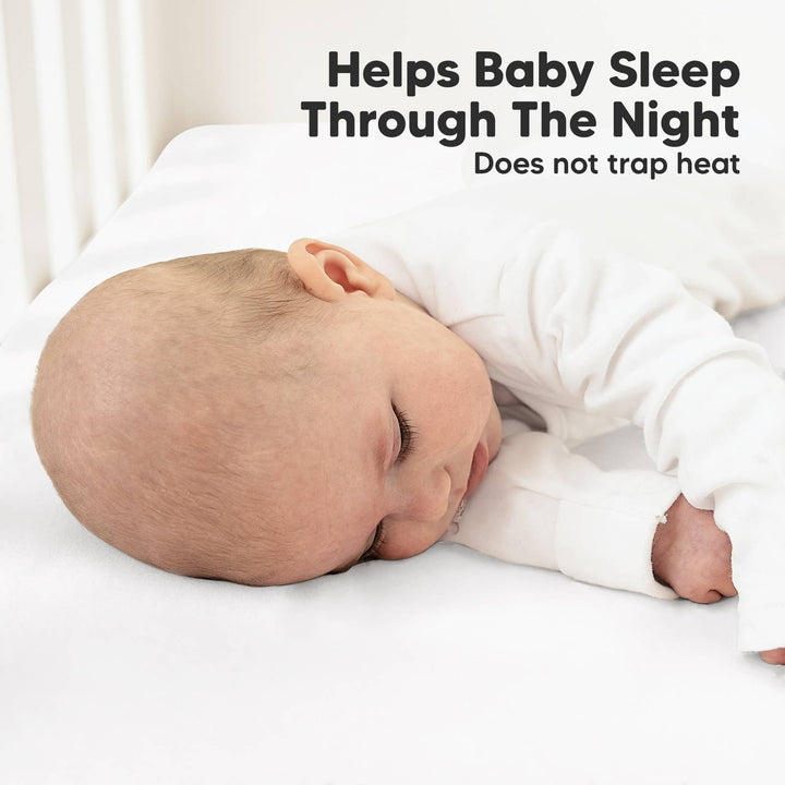 2-pack Organic Cotton Fitted Crib Sheet