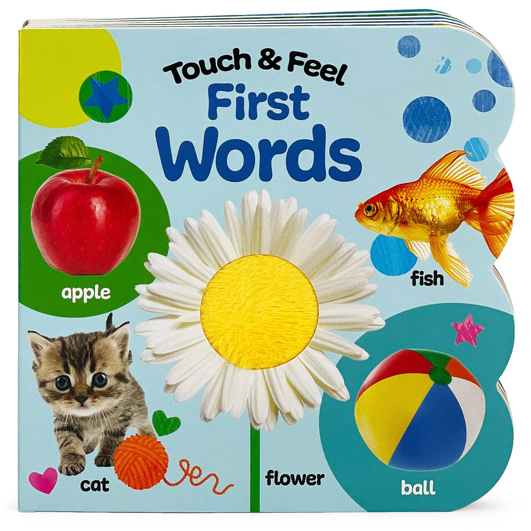 Touch and Feel First Words Interactive Board Book