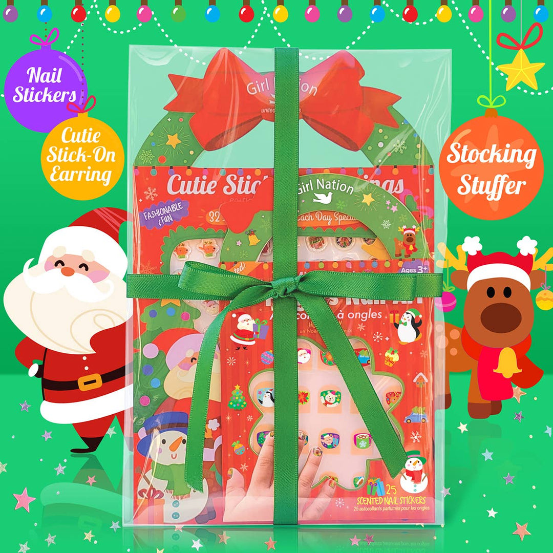 Holly Jolly Christmas Stocking Stuffer Gift Set