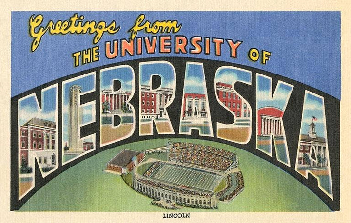 Magnet NE-128 Greetings from the University of Nebraska