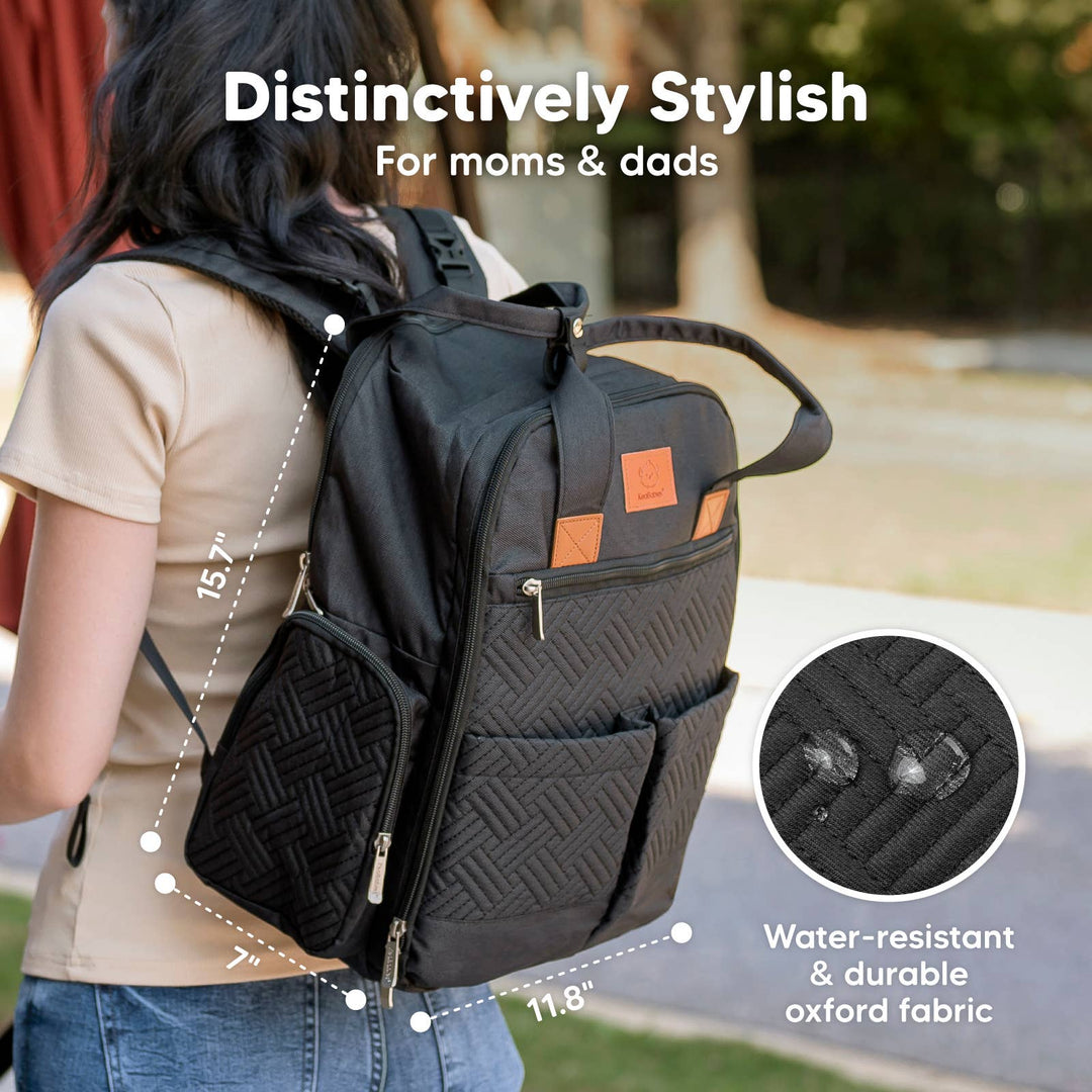 Bree Diaper Bag Backpack with Changing Pad