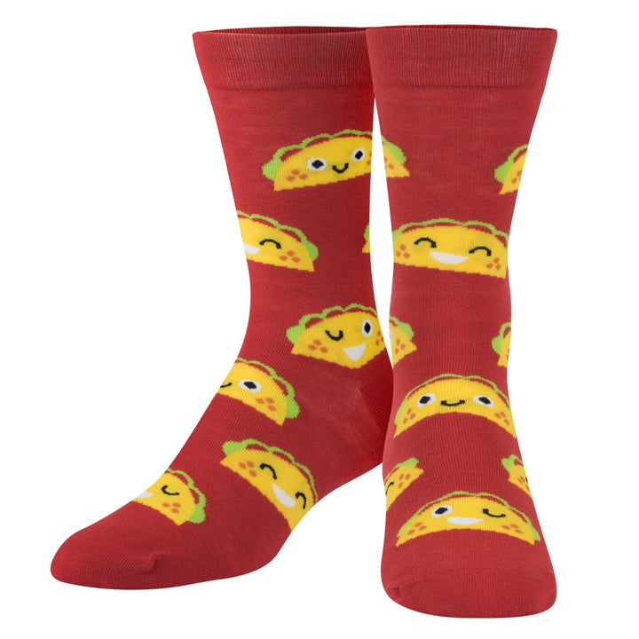 Crazy Socks - Mens Crew - Tacos