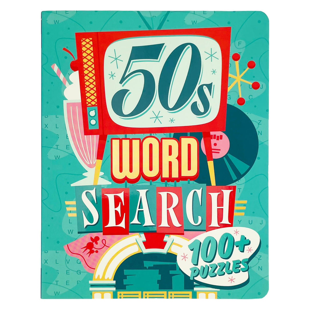 50s Word Search Activity Book
