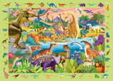 Dinosaurs Seek & Find 100-Piece Jigsaw Puzzle