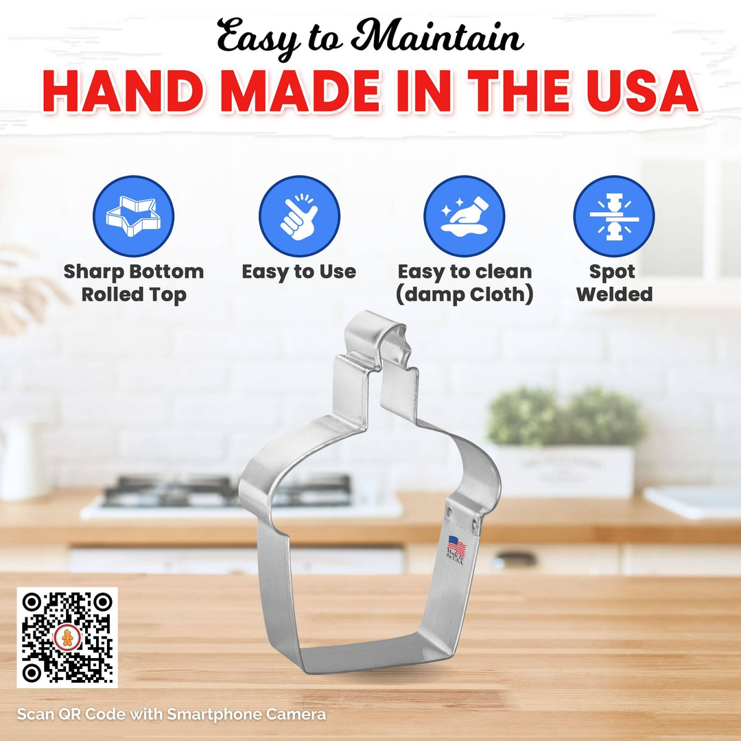 Cupcake Cookie Cutter 4 In. B1338