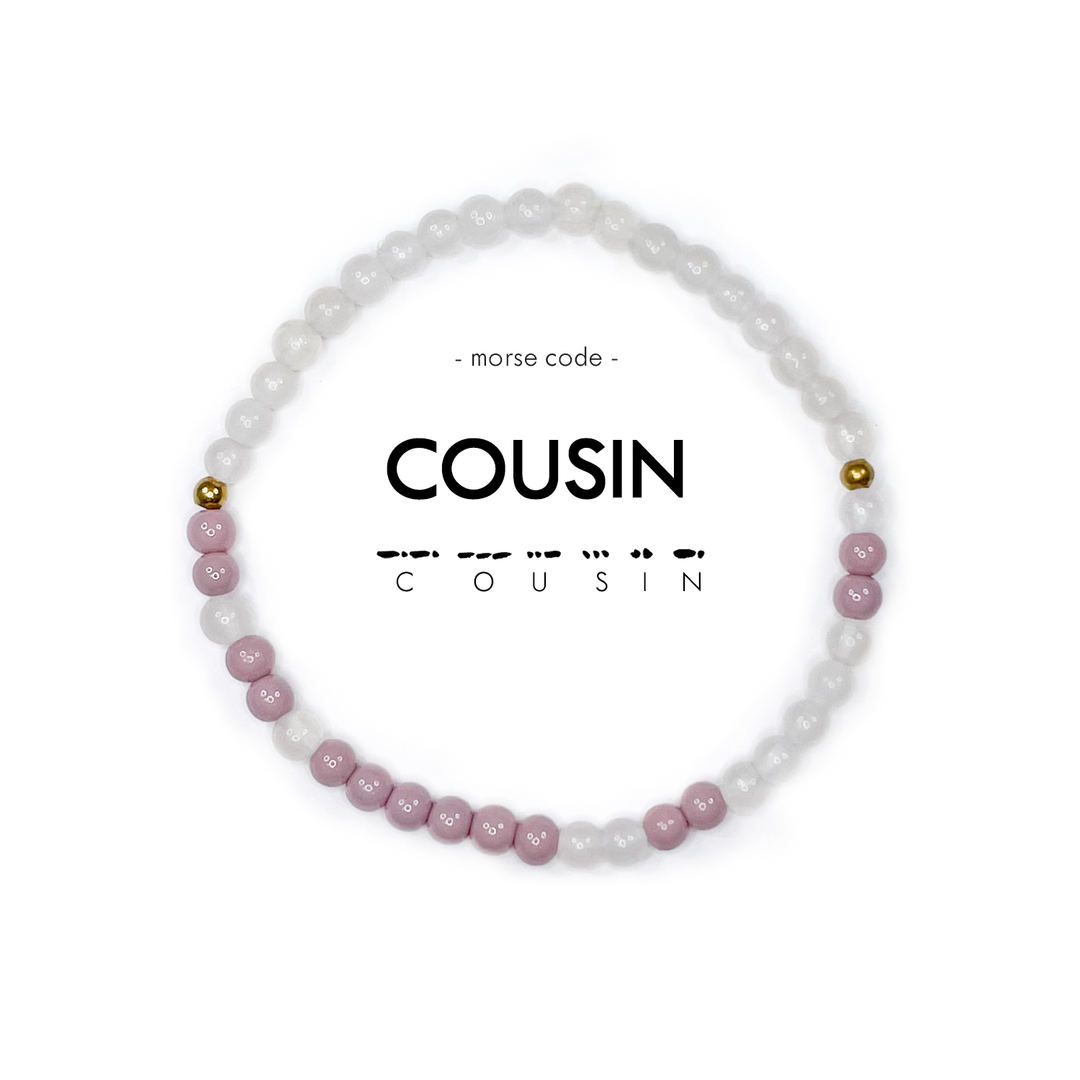 Morse Code Bracelet l COUSIN