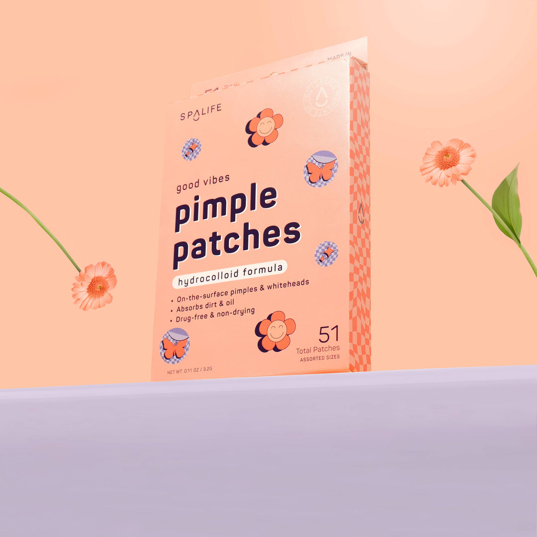 Good Vibes, Butterfly & Flowers Hydrocolloid Pimple Patches