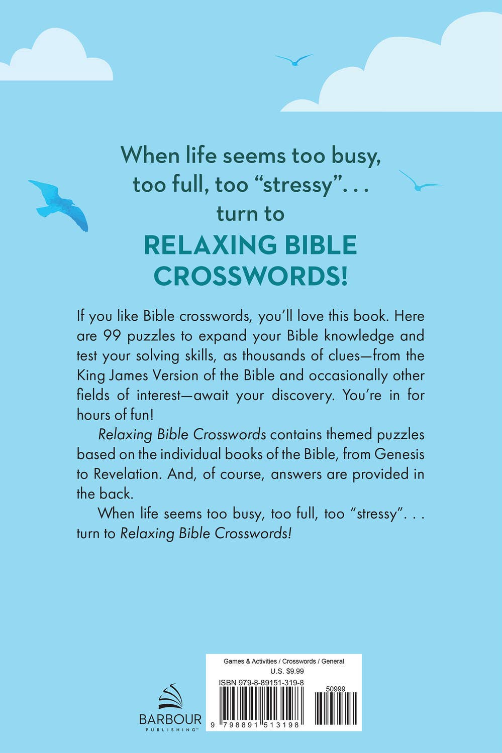 Relaxing Bible Crosswords