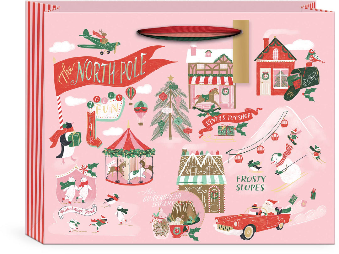 LETTERS TO SANTA NORTH POLE GIFTBAG