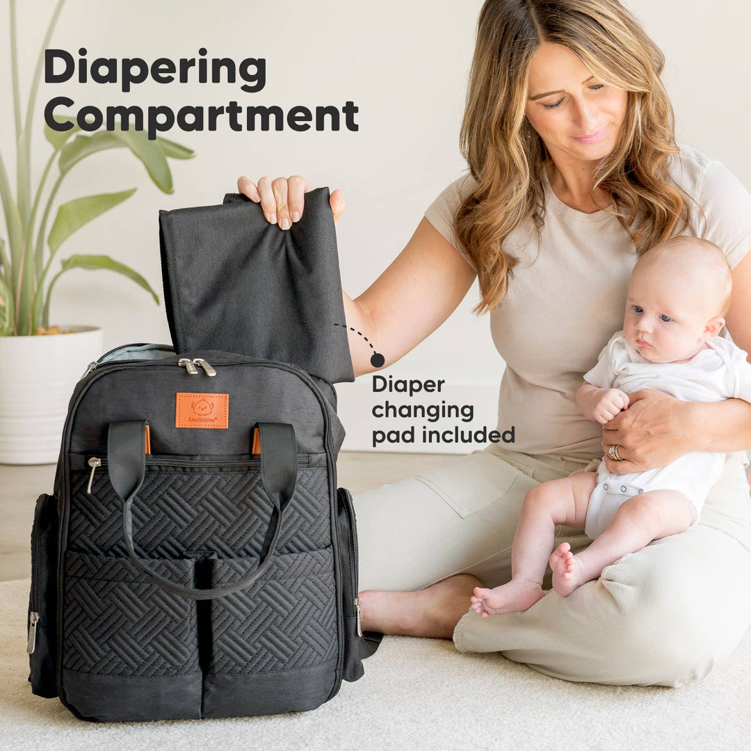 Bree Diaper Bag Backpack with Changing Pad
