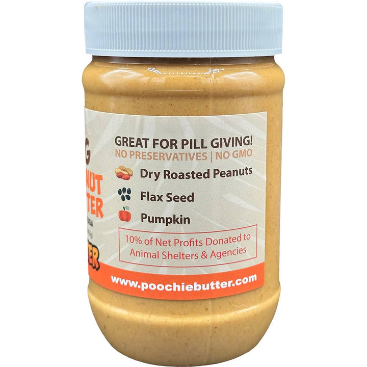 16oz Dog Peanut Butter Jar