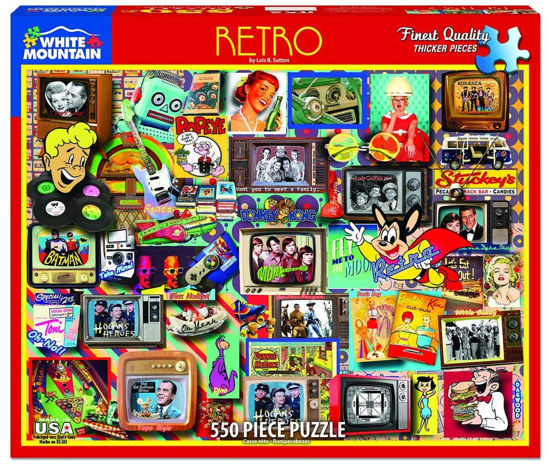 Retro - 500 Piece Adult Jigsaw Puzzle