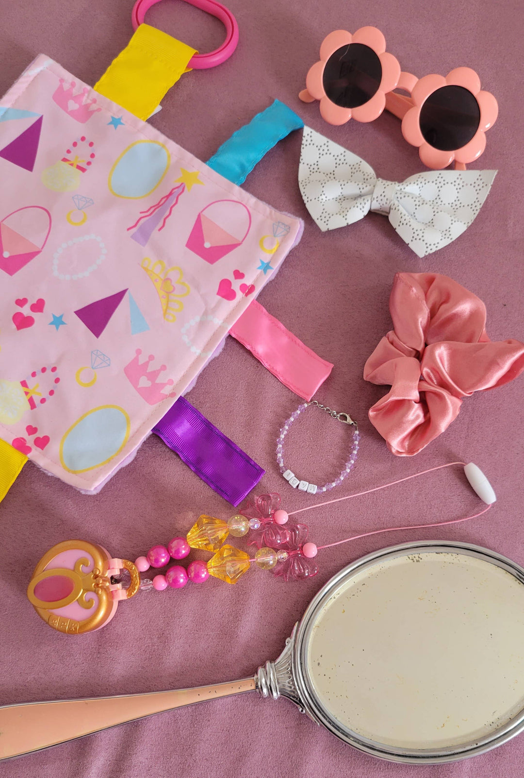 Baby Princess Dress Up Crinkle Tag Sensory Toy
