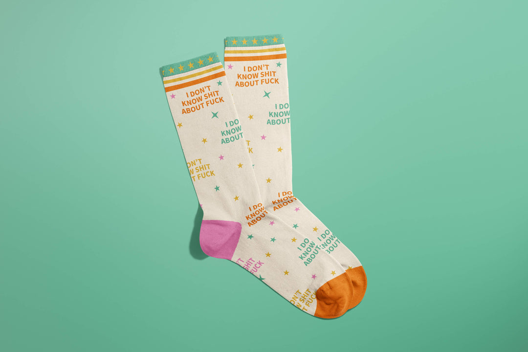 I Don't Know Shit About Fuck Socks