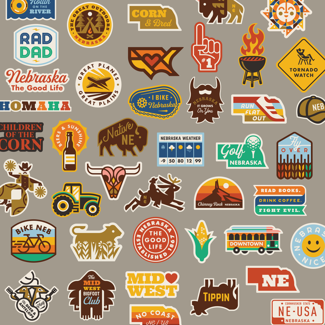 Happy Camper Sticker