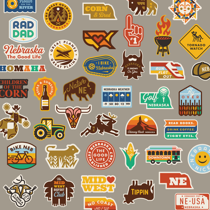 Happy Camper Sticker