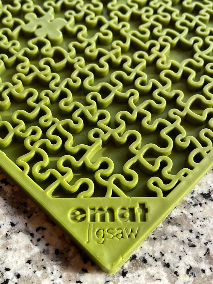 Jigsaw Design Emat Enrichment Licking Mat