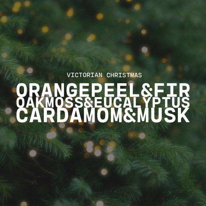 14 oz Milkbottle Candle: Victorian Christmas