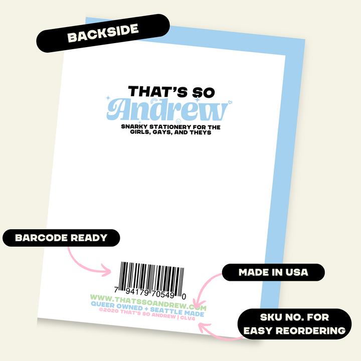 Live With Me | Mother & Father's Day Greeting Card