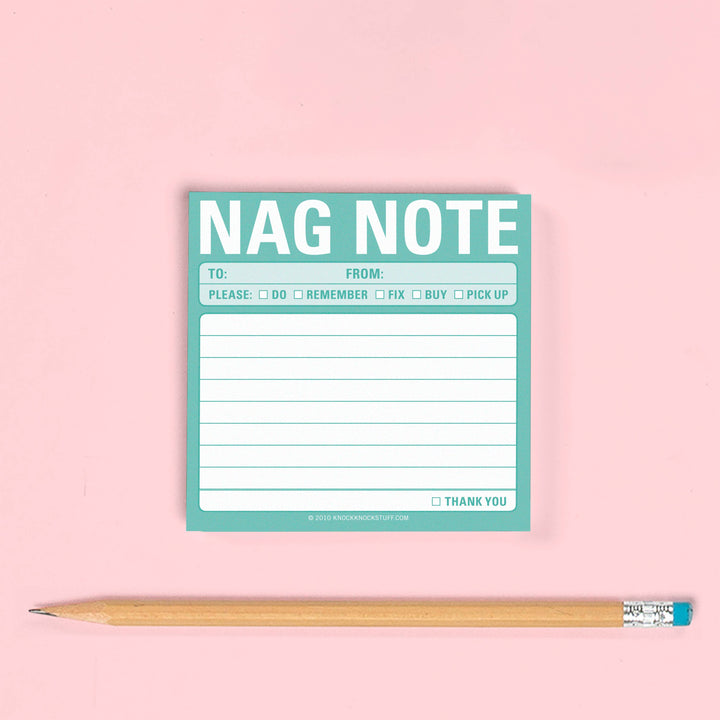 Nag Note Sticky Notes