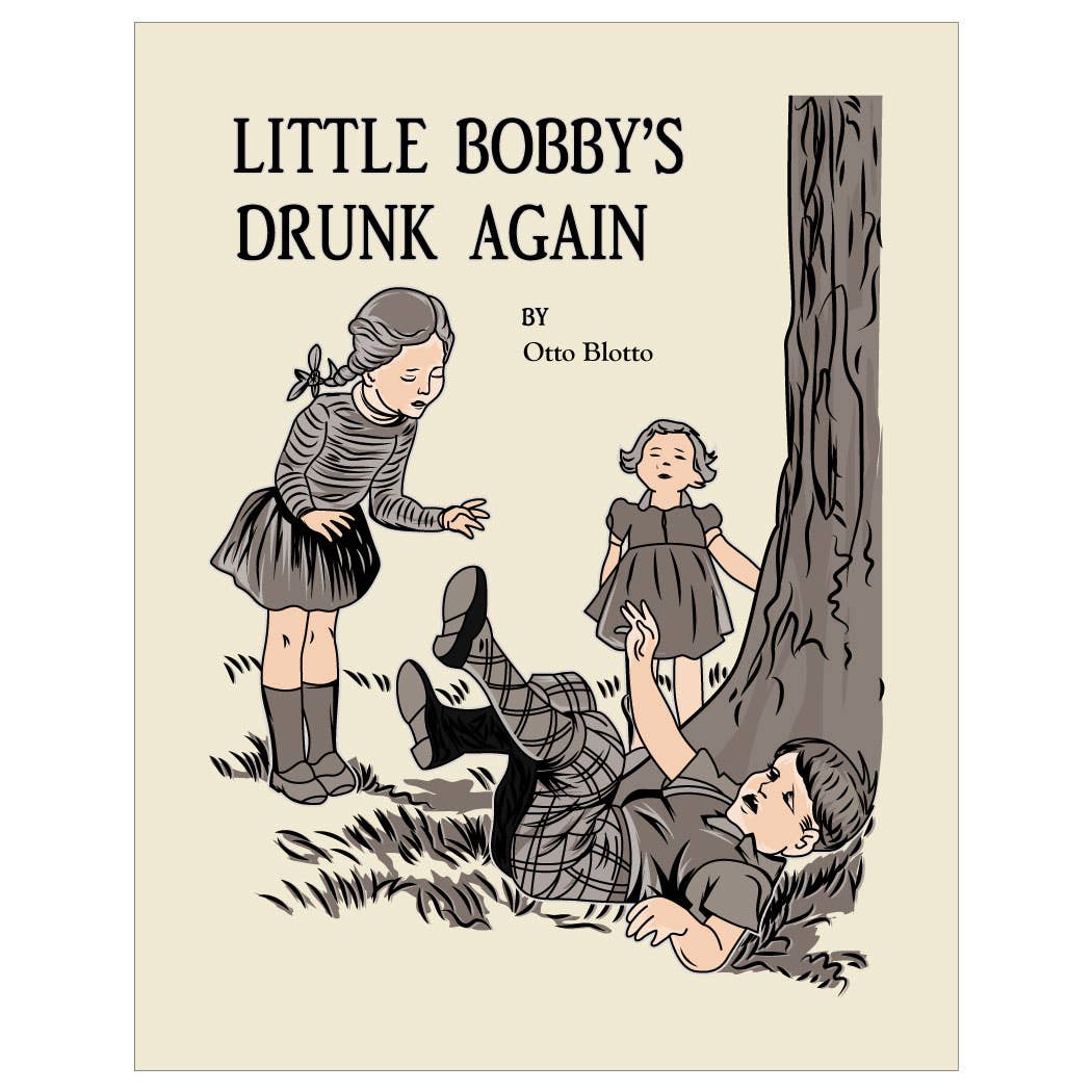 2.5'' x 3.5'' Oops Little Bobby's Drunk Again Magnet