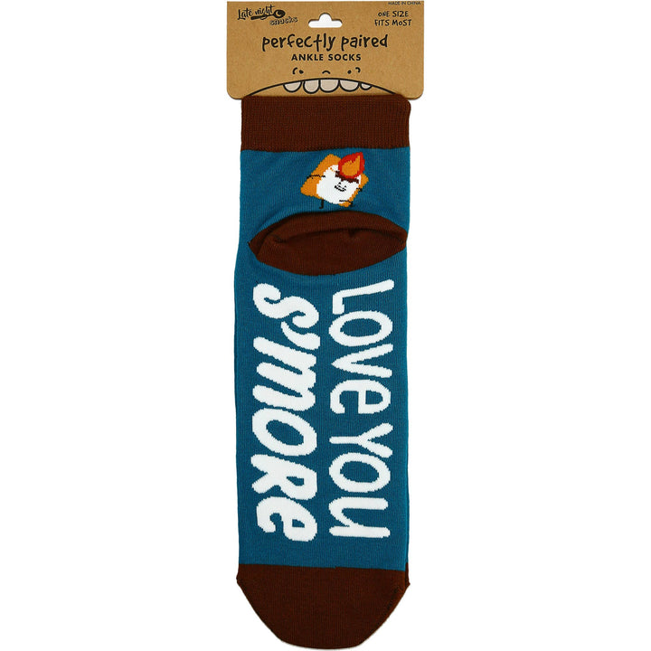 S'mores - Cotton Blend Ankle Socks