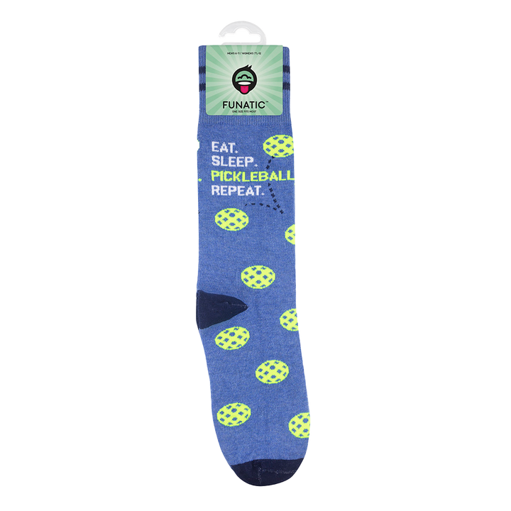Eat Sleep Pickleball Repeat Socks | Pickleball Gifts