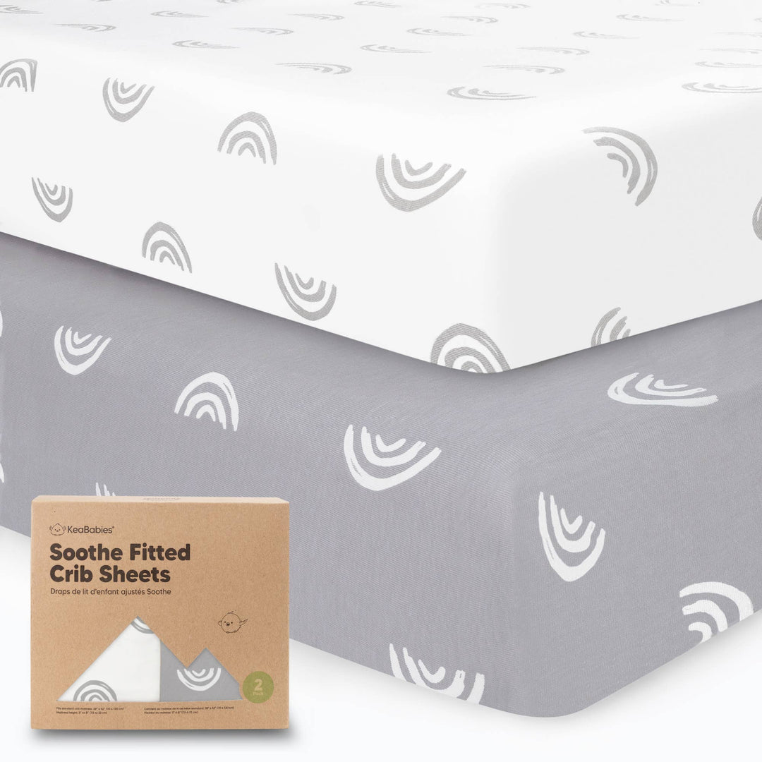 2-pack Organic Cotton Fitted Crib Sheet