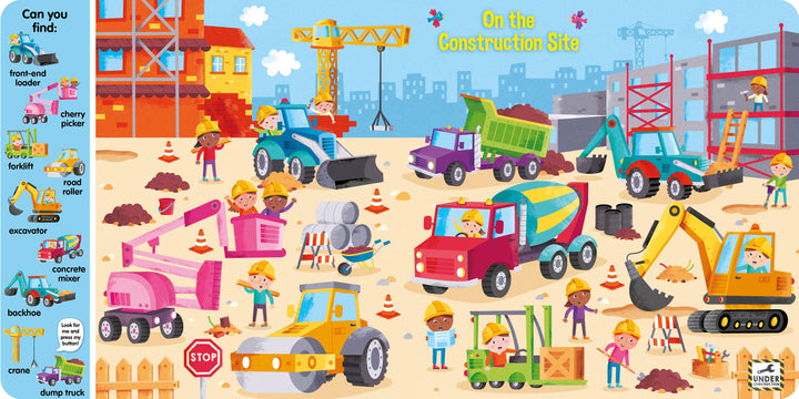 Search & Find: Things that Go (6-Button Sound Book)