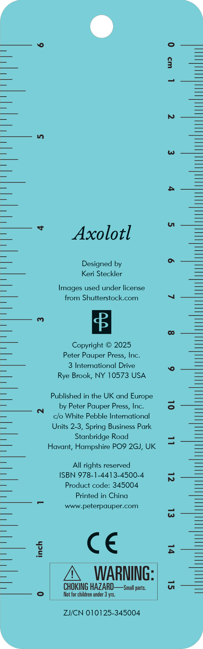 Axolotls Beaded Bookmark