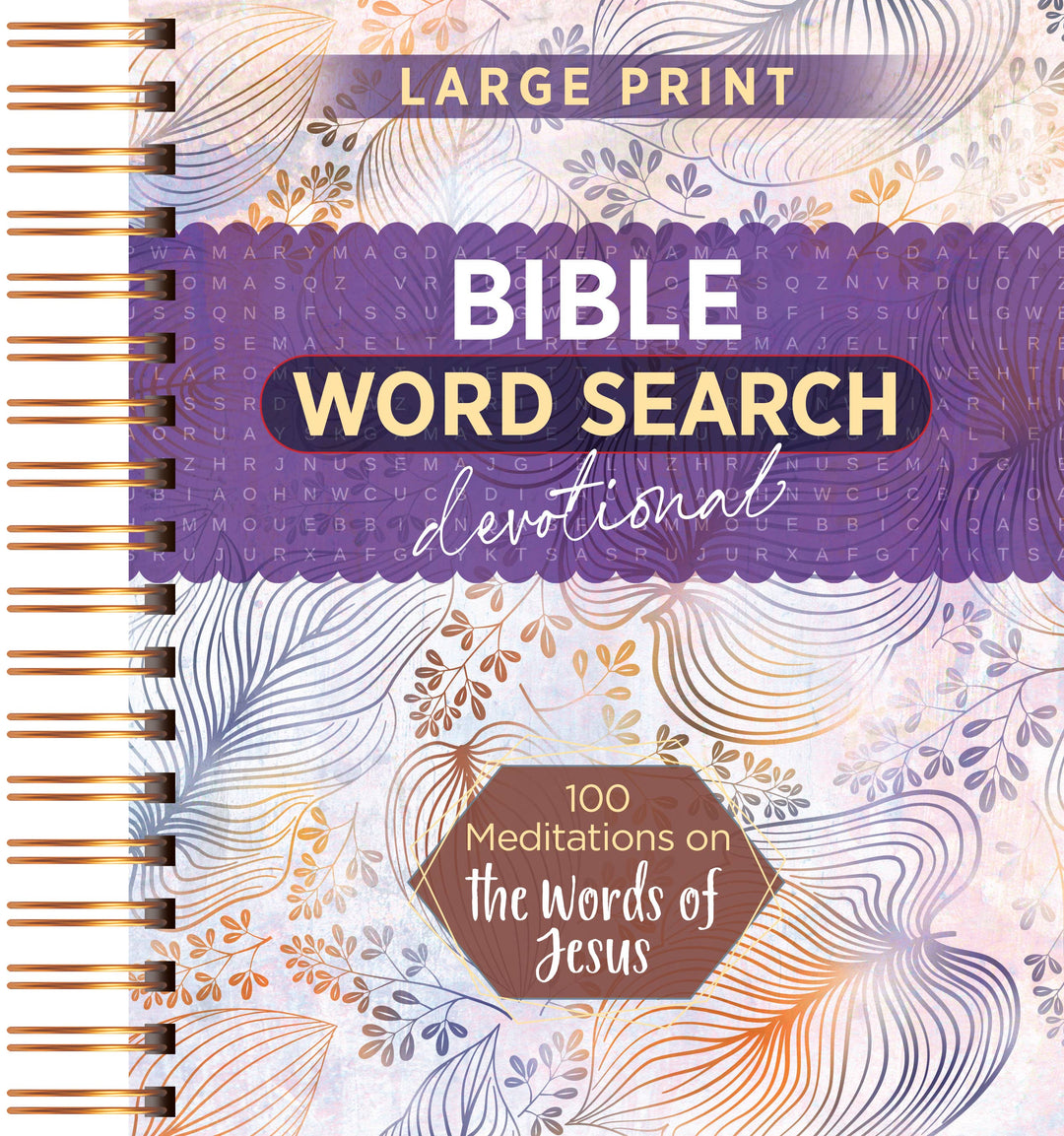 100 Meditations on the Words of Jesus (Word Search Devo)
