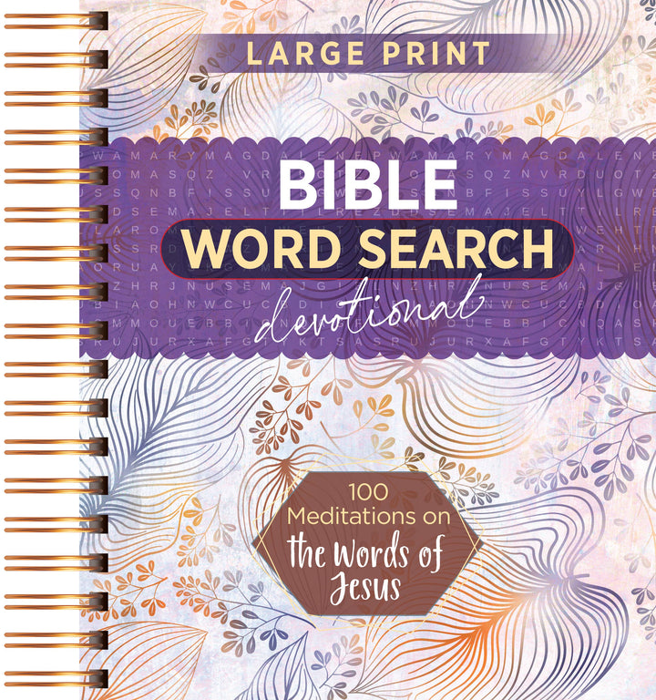 100 Meditations on the Words of Jesus (Word Search Devo)