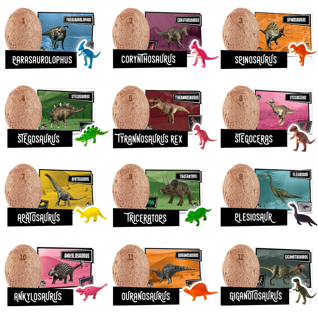 12 Dino Eggs STEM Dinosaur Toy For Kids