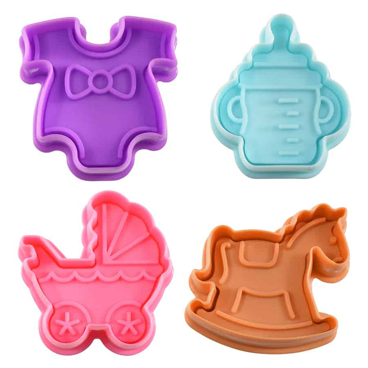Baby Pastry & Cookie Stampers Set /4