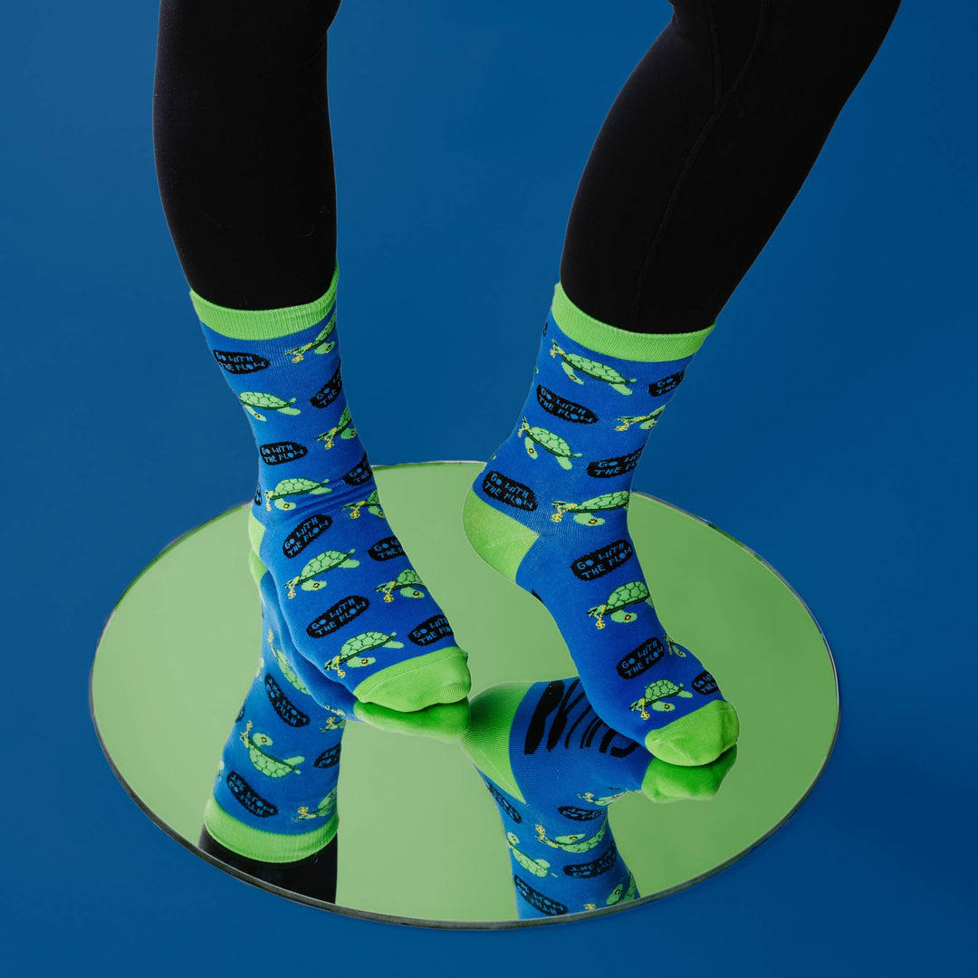 Salty Bruh - S/M Unisex Cotton Blend Sock