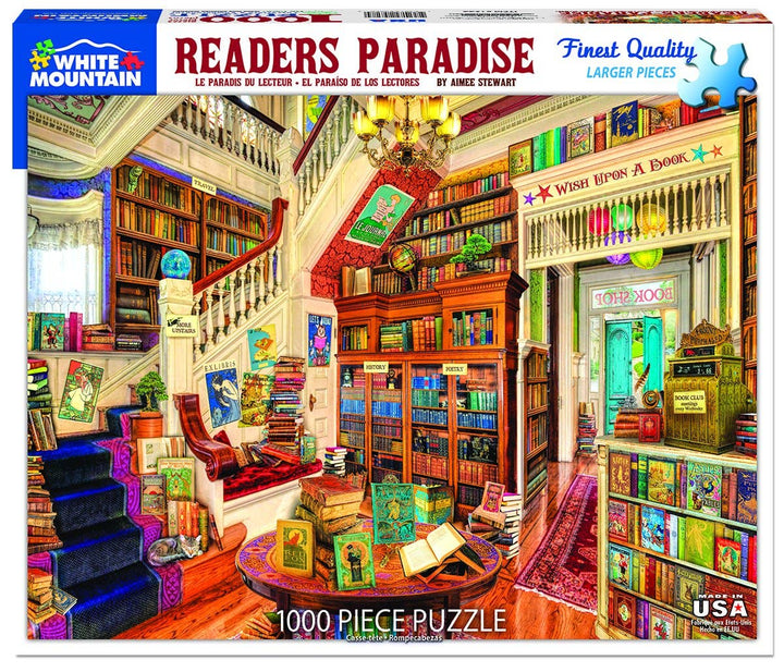 Readers Paradise (1244pz) - 1000 Piece Jigsaw Puzzle