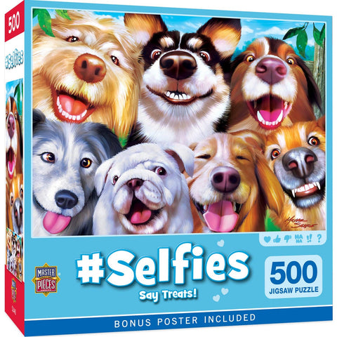 Selfies - Say Treats! 500 Piece Puzzle