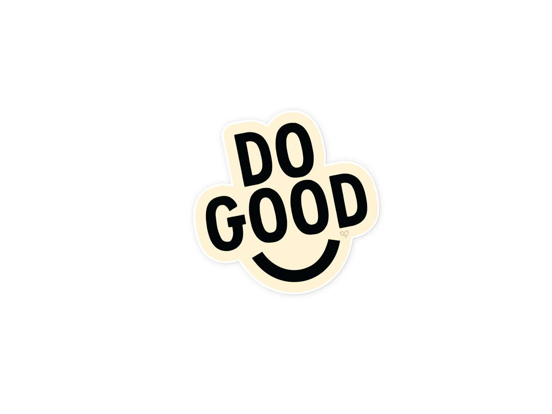 Do Good Smile Sticker