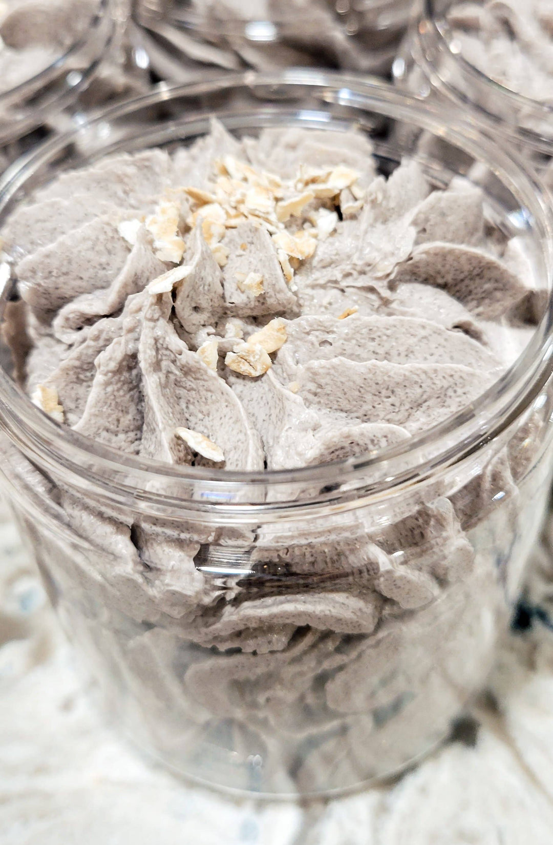 Oatmeal Honey Whipped Soap + Scrub