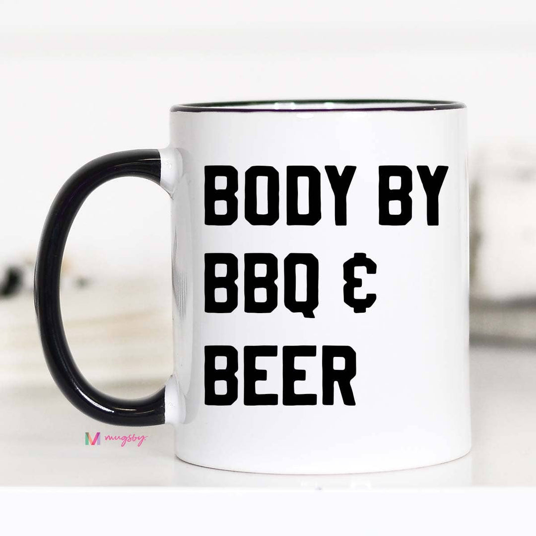Body by BBQ and Beer Coffee Mug