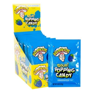 Warheads Popping Candy Blue Raspberry