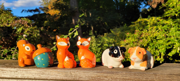 Squirrel & Acorn Salt & Pepper Set