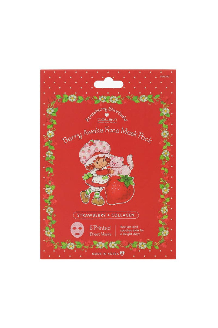 Strawberry Shortcake Berry Awake Face Mask