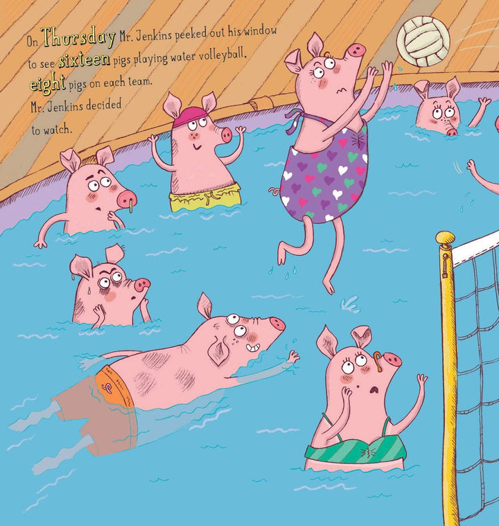 Too Many Pigs in the Pool, a picture book